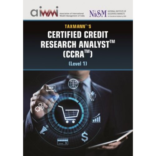 Taxmann's Certified Credit Research Analyst (CCRA) Level 1 by Aditya Gadge, Biharilal Deora, Revati Kasture  